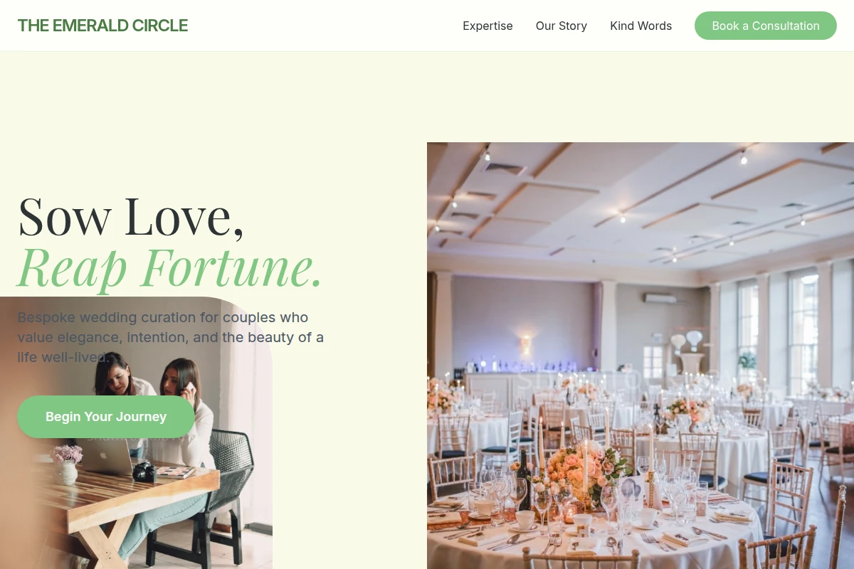 Bouquet Wedding Planner
