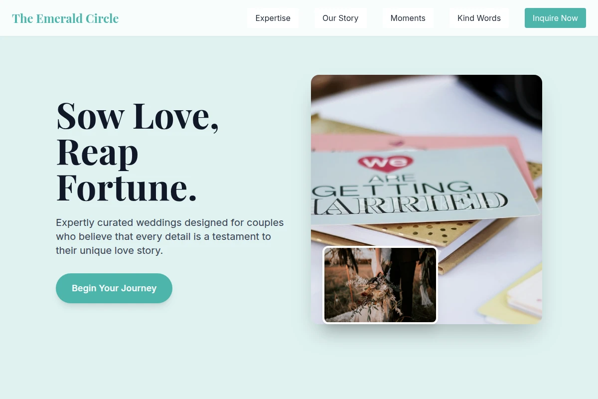 Token Wedding Planner