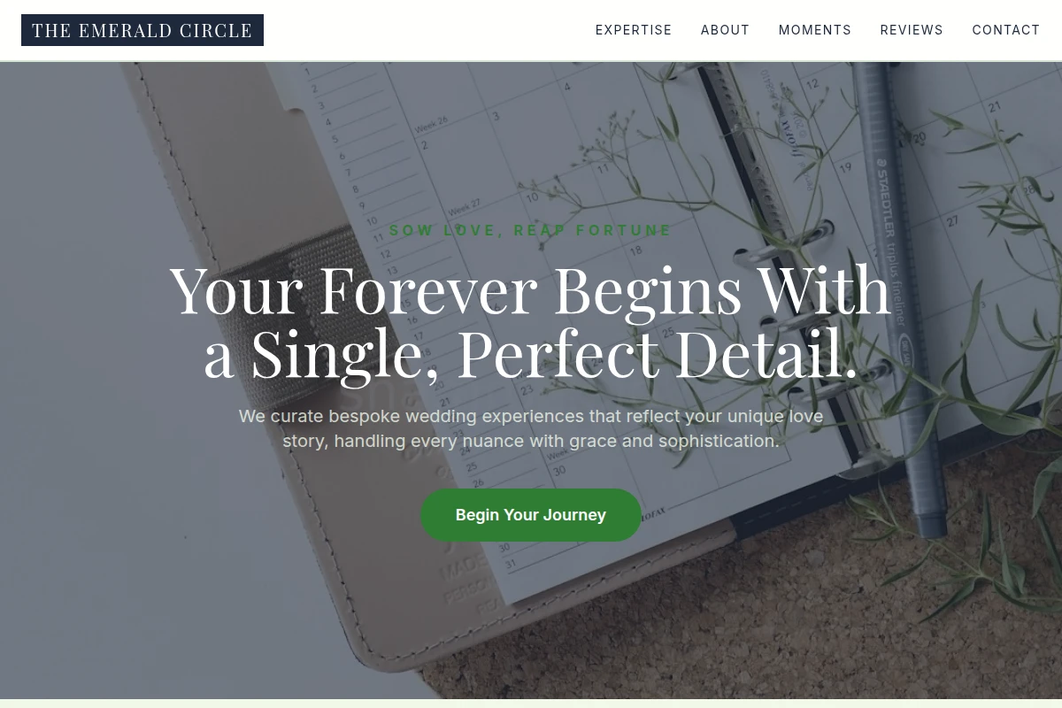 Emerald Wedding Planner